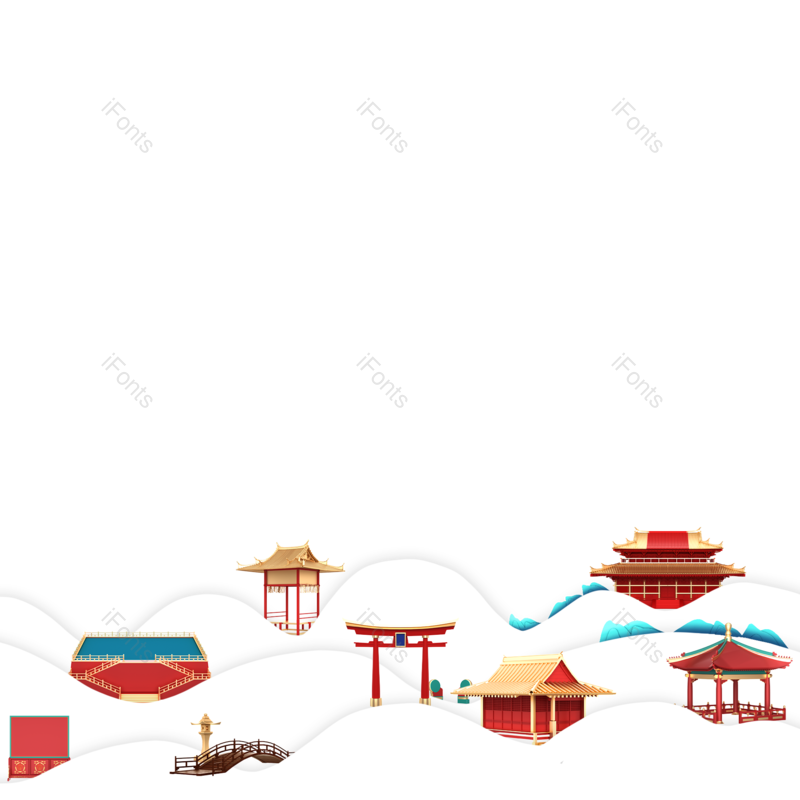 装饰图片,中国风元素,剪纸PNG,素材免抠素材